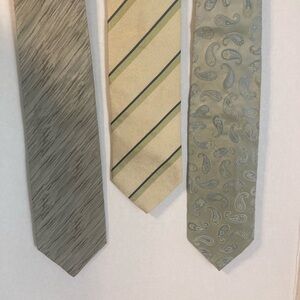 BOSS Hugo Boss bundle of 3 100% Silk Ties.